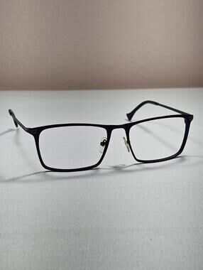 Police VPL600K Mens Eyeglass Frames Only Black Rectangular 57-18-145